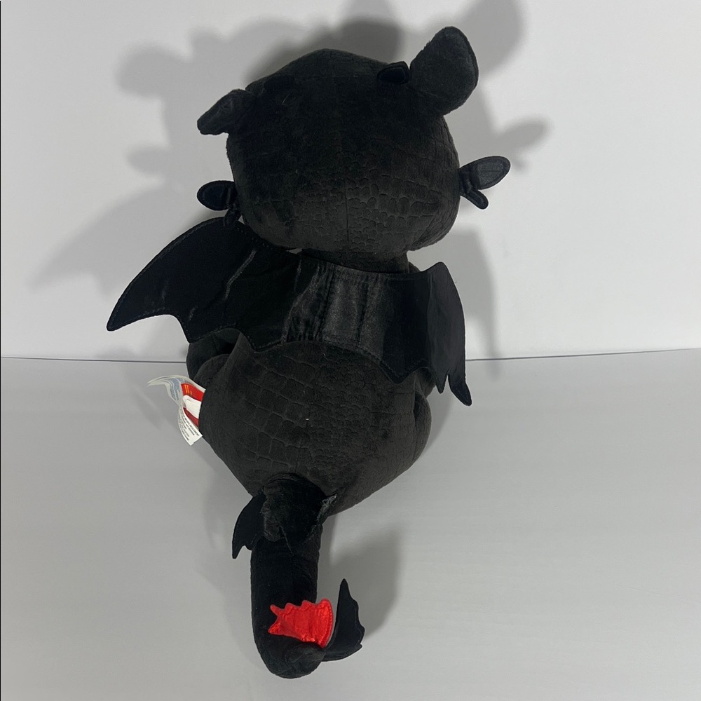 Build a Bear Toothless Black Dragon Plush Toy-How to Train Your Dragon Dreamwork - Picture 3 of 9